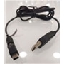 CABO DADOS USB->MINIUSB PONTA ADAPTADA PRETO - 1912.0701