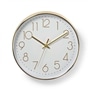 Relógio de Parede Analógico Dourado 30CM - 2104.2253