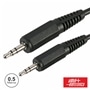 CABO JACK 3,5mm STEREO M-M 0,5M - 2106.2851