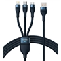 CABO DADOS USB+USB-C <> MICRO USB/LIGHTNING/USB-C 100W 1.2M - 2305.0804