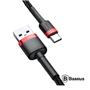 CABO DADOS USB <-> USB-C 3,0A 1,0M BASEUS CAFULE RED-BLACK - 2303.0301