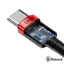 CABO DADOS USB-C <-> USB-C 100W 5,0A 2,0M BASEUS CAFULE RED - 2203.1003