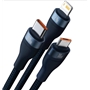 CABO DADOS USB <> MICRO USB/LIGHTNING/USB-C 100W 1.2M BASEUS - 2310.0602